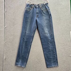 VINTAGE Levi's 550 Men Jeans 33x34 Blue Denim 80s Relaxed Fit Straight